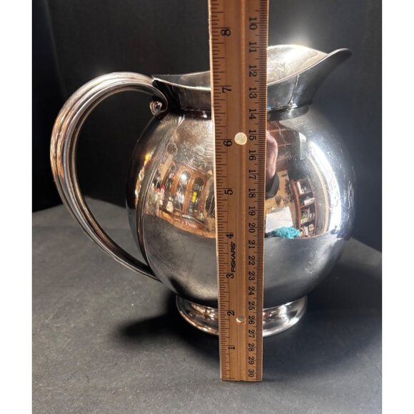 Reed & Barton Silver Plated Elegant Vintage 1950s Water Pitcher MCM READ - Picture 11 of 13